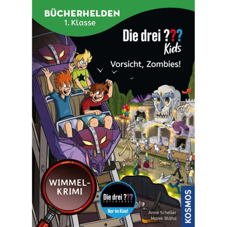 KOSMOS Die drei ??? Kids: Vorsicht, Zombies! (9783440181942) - Bücherhelden 1. Klasse - Erstleser Krimi