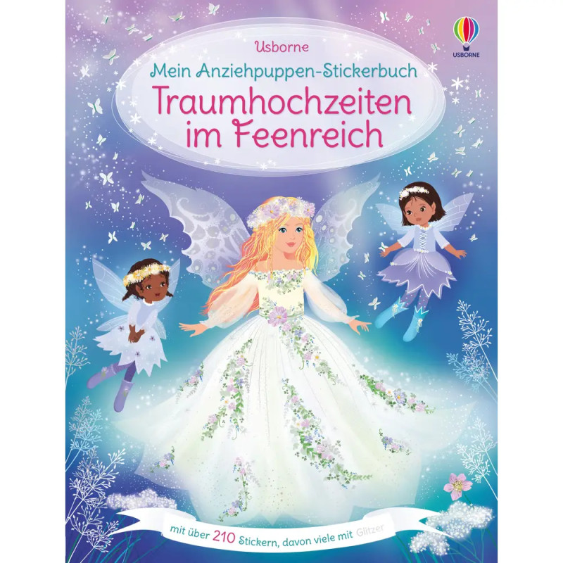 dtv Stickerbuch Traumhochzeiten im Feenreich - Magischer Sticker-Spaß für Feen