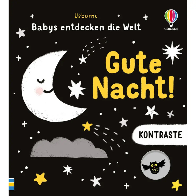 dtv-Deutscher Taschenbuchverlag: Babys Welt Kontraste – Schwarz-Weiß Buch für Sehentwicklung