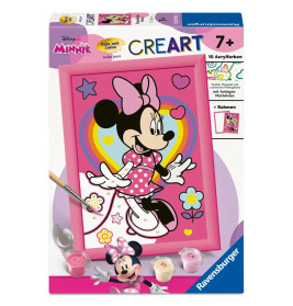 Ravensburger CreArt Bezaubernde Minni Malen nach Zahlen Set für Disney Fans ab 9 Jahren - 12023108