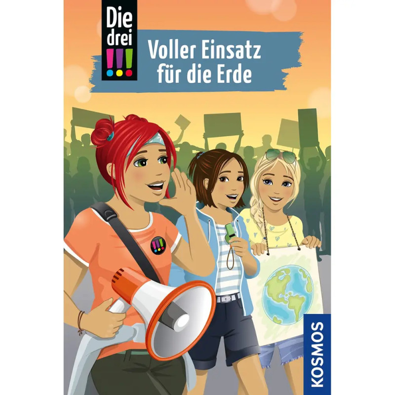 Die drei !!! Voller Einsatz für die Erde