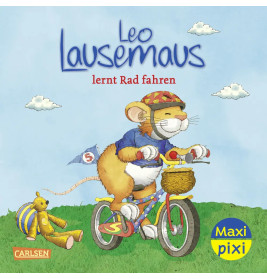 Leo Lausemaus lernt Rad fahren