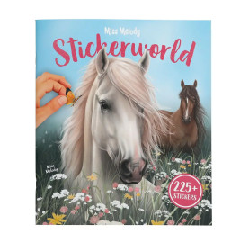 Depesche Miss Melody Stickerworld – Pferde-Stickerbuch für kreative Mädchen (13985)