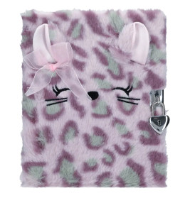 Depesche TOPModel COSY CAT Tagebuch mit Schloss – Sicher & stilvoll | 192 Seiten