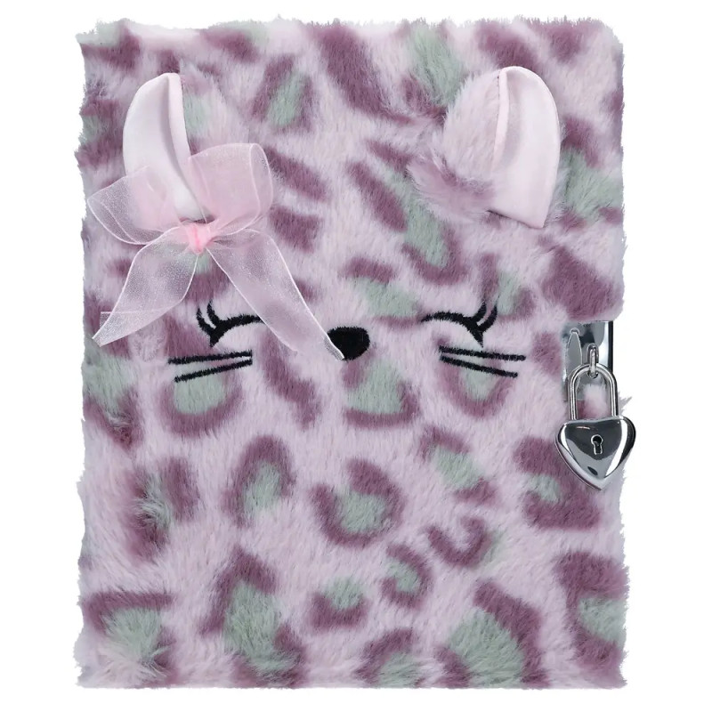Depesche TOPModel COSY CAT Tagebuch mit Schloss – Sicher & stilvoll | 192 Seiten