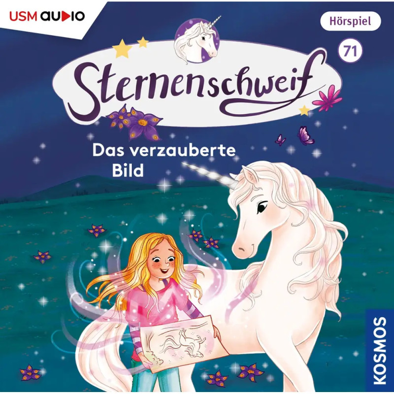 Kosmos Audio-CD Sternenschweif Folge 71: Das verzauberte Bild – Einhorn Abenteuer Hörspiel ab 6 Jahren