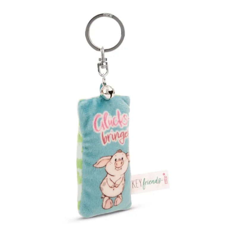 Schlüsselanhänger Mini Plüschkissen Glücksbringer