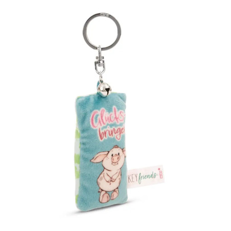 Schlüsselanhänger Mini Plüschkissen Glücksbringer