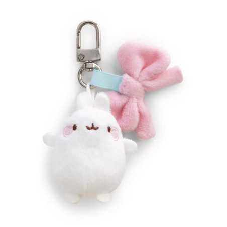 NICI Molang Taschenanhänger 5cm: Niedlicher Plüsch-Begleiter für Schlüssel, Tasche & Rucksack