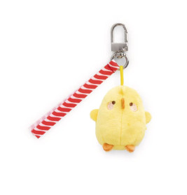 NICI Molang Piu Piu Taschenanhänger 4cm: Niedlicher Plüsch-Begleiter für Schlüssel & Taschen
