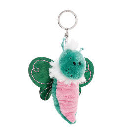 NICI Flibbies Schmetterling Schlüsselanhänger grün – Frischer Plüsch-Anhänger für Tasche & Schlüssel