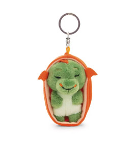 NICI Schlüsselanhänger Sleeping Pets Drache grün – Charmante Plüsch-Figur für Deinen Schlüssel