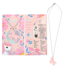 Ylvi Kette Einhorn Glitzer