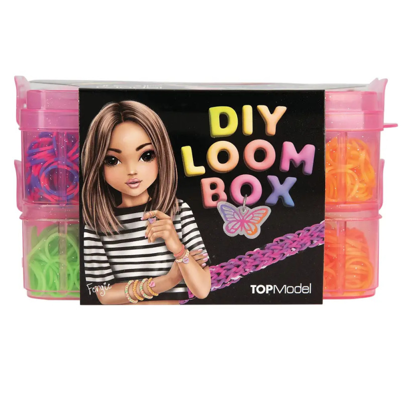 Depesche TOPModel DIY Loom Bänder Set – Schmuck selber machen | Kreativset ab 6 Jahren
