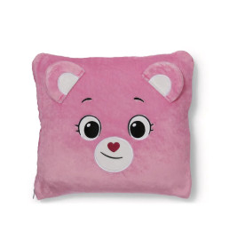 NICI Glücksbärchis Hurrabärchi 2in1 Decke & Kissen Set (165x140cm) – Kuschelweich & Praktisch