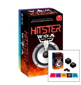 Jumbo: Hitster – Wacken. Das Rock-Karaoke-Spiel für Hardrock-Fans ab 16 Jahren