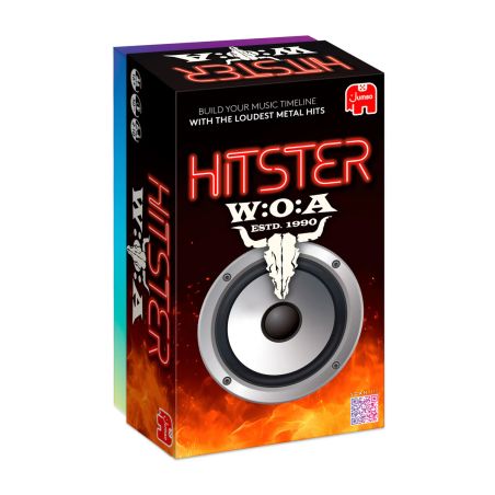 Jumbo: Hitster – Wacken. Das Rock-Karaoke-Spiel für Hardrock-Fans ab 16 Jahren