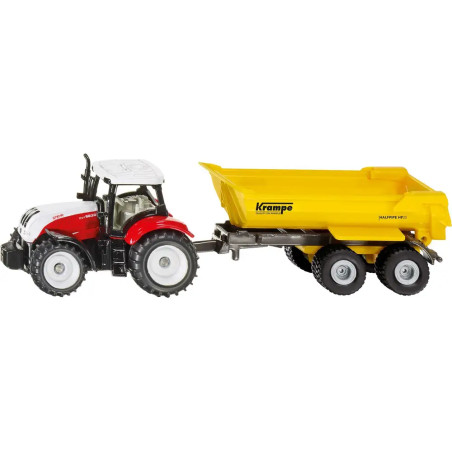 SIKU 1132 Steyr mit Krampe Muldenkipper