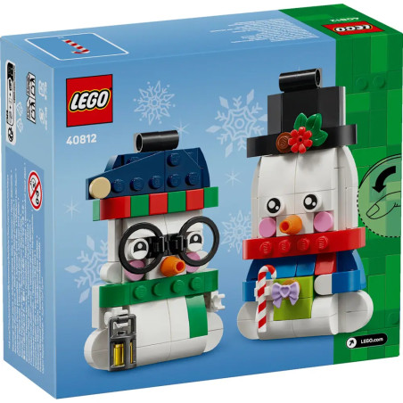 LEGO® Iconic 40812 Deko-Schneemänner