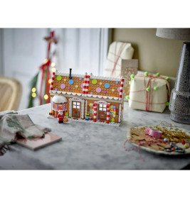 LEGO® Iconic 40809 Weihnachtliches Lebkuchenhaus