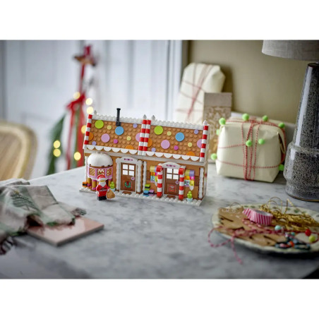 LEGO® Iconic 40809 Weihnachtliches Lebkuchenhaus