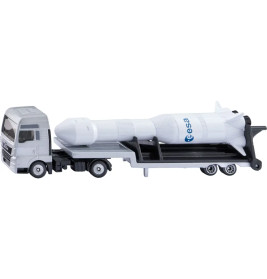 SIKU 1758 MAN Lkw mit ESA Rakete