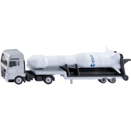 SIKU 1758 MAN Lkw mit ESA Rakete