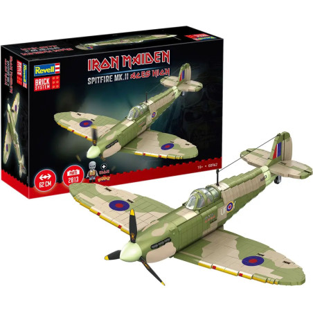 Iron Maiden Spitfire MK.II Aces High - Brick System, Revell Klemmbaustein Set