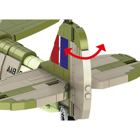 Iron Maiden Spitfire MK.II Aces High - Brick System, Revell Klemmbaustein Set