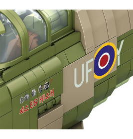 Iron Maiden Spitfire MK.II Aces High - Brick System, Revell Klemmbaustein Set