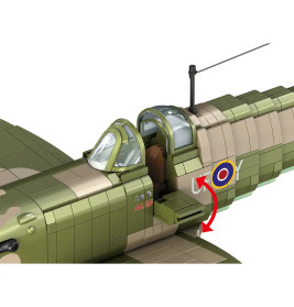 Iron Maiden Spitfire MK.II Aces High - Brick System, Revell Klemmbaustein Set