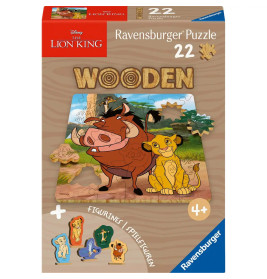 Ravensburger WOODEN Kids Puzzle 12004080 - Paw Patrol - 22 Teile Kontur-Holzpuzzle mit stabilen, ind
