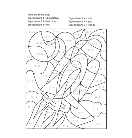 LERNSTERN. Mein Mathe-Malblock. Rechnen bis 10