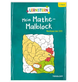 LERNSTERN. Mein Mathe-Malblock. Rechnen bis 100