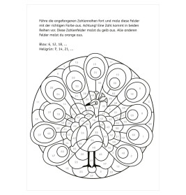 LERNSTERN. Mein Mathe-Malblock. Rechnen bis 100