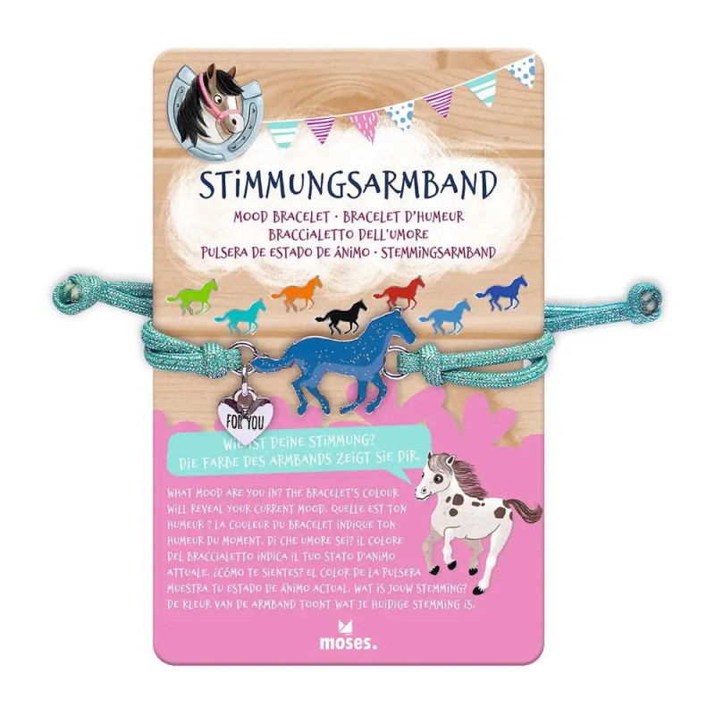 Pferde Stimmungsarmband