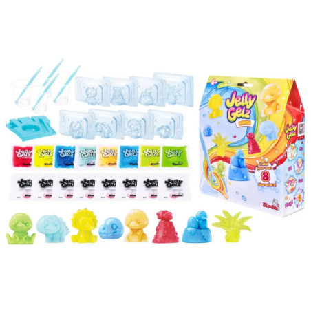 Simba Jelly Gelz Dinos Sticker: Coole Dinosaurier-Deko für Fenster & glatte Oberflächen