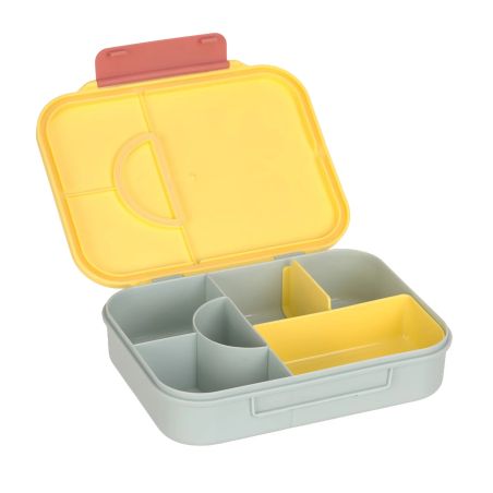 Lässig Bento Brotdose Happy Trails Flower – Praktisch für Kindergarten & Schule