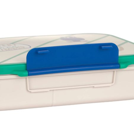 Lässig Bento Brotdose Happy Trails Frog – Schulfreundliche Lunchbox
