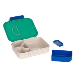 Lässig Bento Brotdose Happy Trails Frog – Schulfreundliche Lunchbox