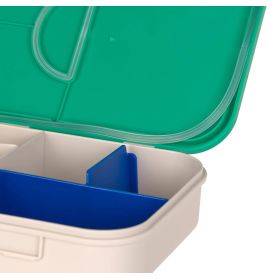 Lässig Bento Brotdose Happy Trails Frog – Schulfreundliche Lunchbox