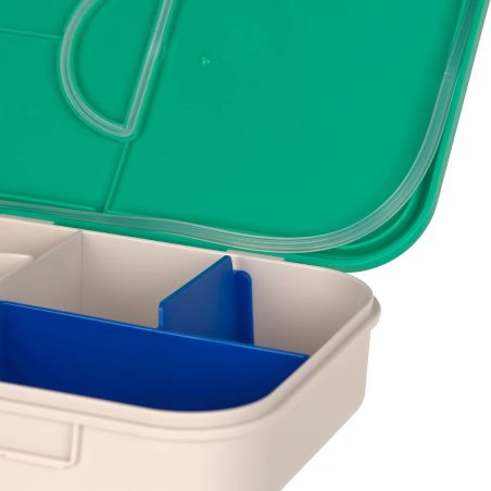 Lässig Bento Brotdose Happy Trails Frog – Schulfreundliche Lunchbox