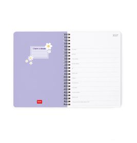 12-Month Diary 2027 Daisy - Li lac