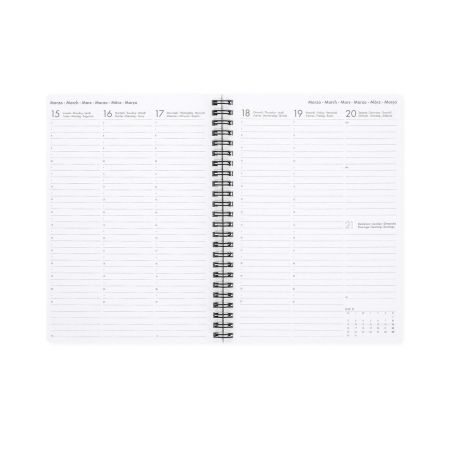 12-Month Diary 2027 Daisy - Li lac
