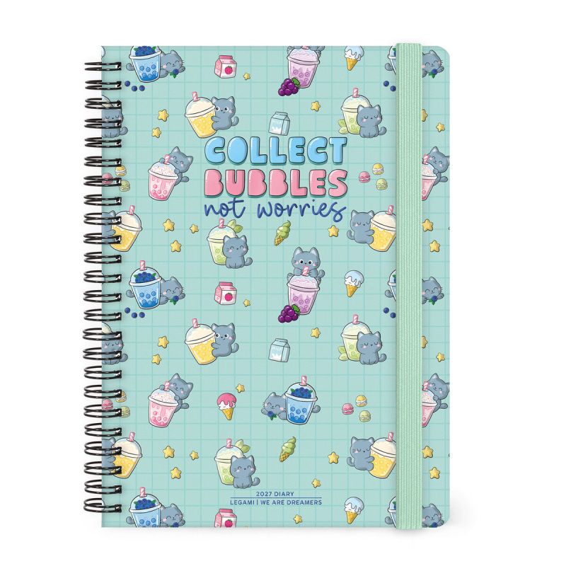 12-Month Diary 2027 Kitty