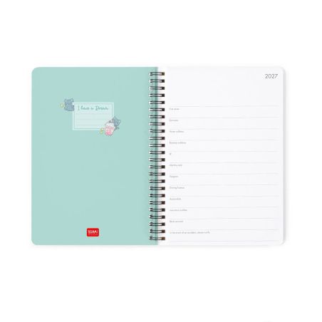 12-Month Diary 2027 Kitty