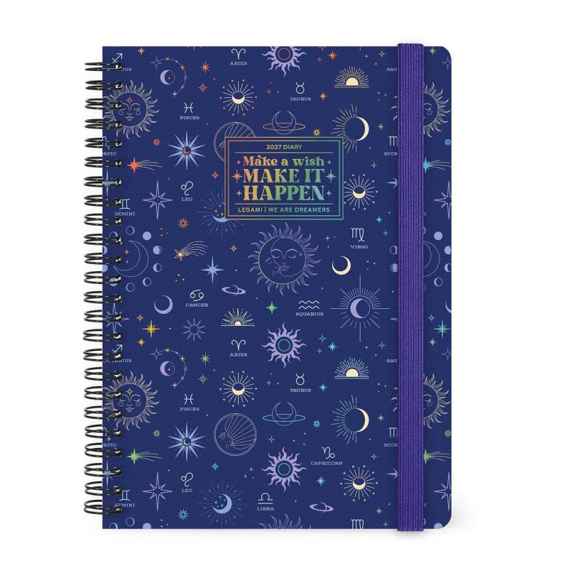 12-Month Diary 2027 Celestial