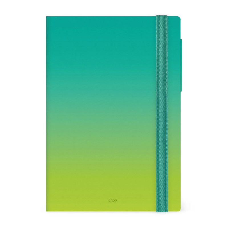 12-Month Diary 2027 Shades of Green