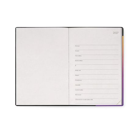 12-Month Diary 2027 Sunset Vib es