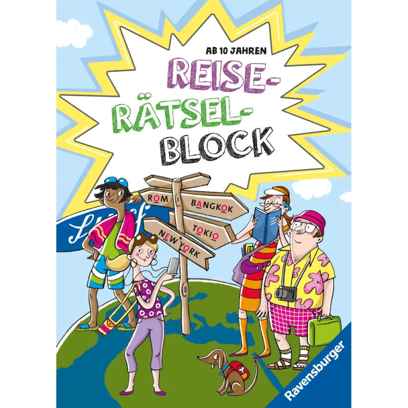 Reise-Rätselblock ab 10 Jahre